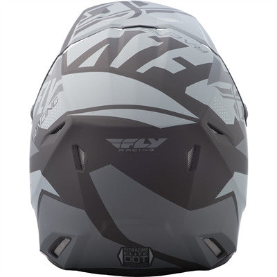 FLY Racing 2019 Youth Elite Guild Helmet - Matte Grey/Charcoal/Black