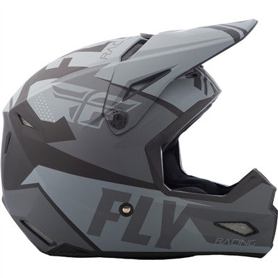 FLY Racing 2019 Youth Elite Guild Helmet - Matte Grey/Charcoal/Black