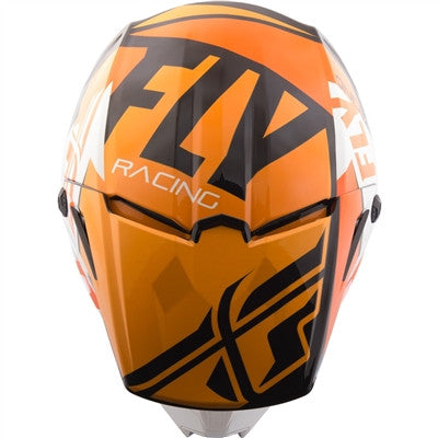 FLY Racing 2019 Youth Elite Guild Helmet - Orange/White/Black