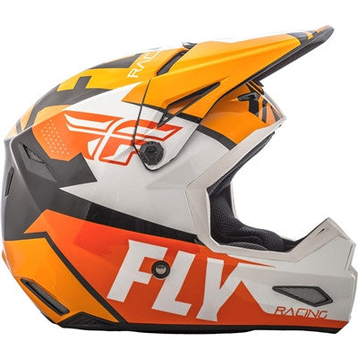 FLY Racing 2019 Youth Elite Guild Helmet - Orange/White/Black