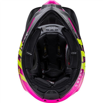 FLY Racing 2019 Werx Imprint Carbon Bicycle Helmet - Pink/Hi-Vis
