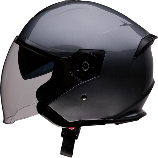Z1R Road Maxx Open-Face Helmet Dark Silver