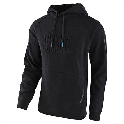 Troy Lee Designs Blackout Embossed Pullover Hoodie - Black