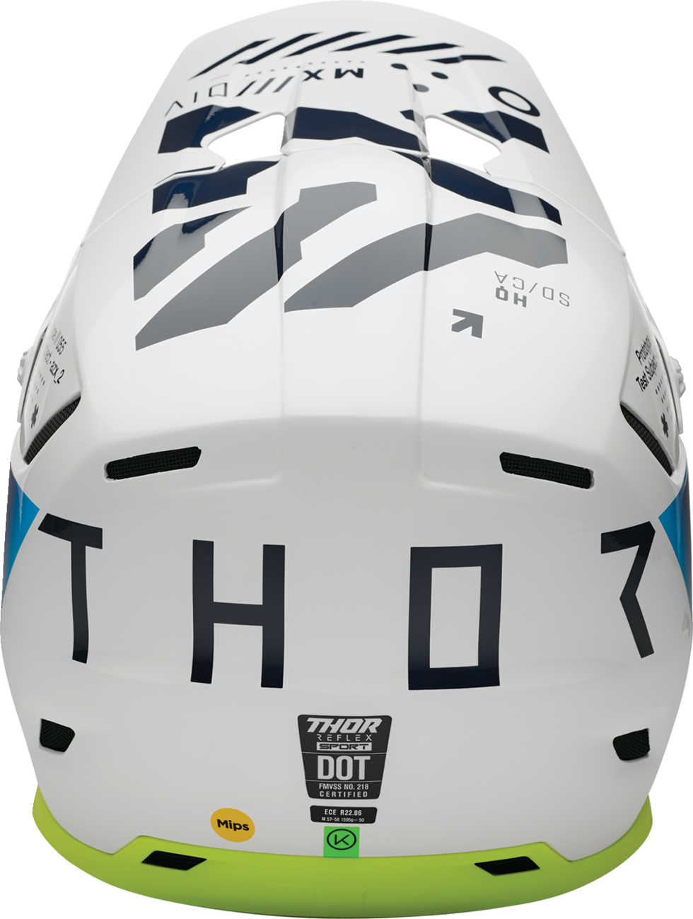 Thor Reflex Sport Helmet Strike MIPS Navy/Acid