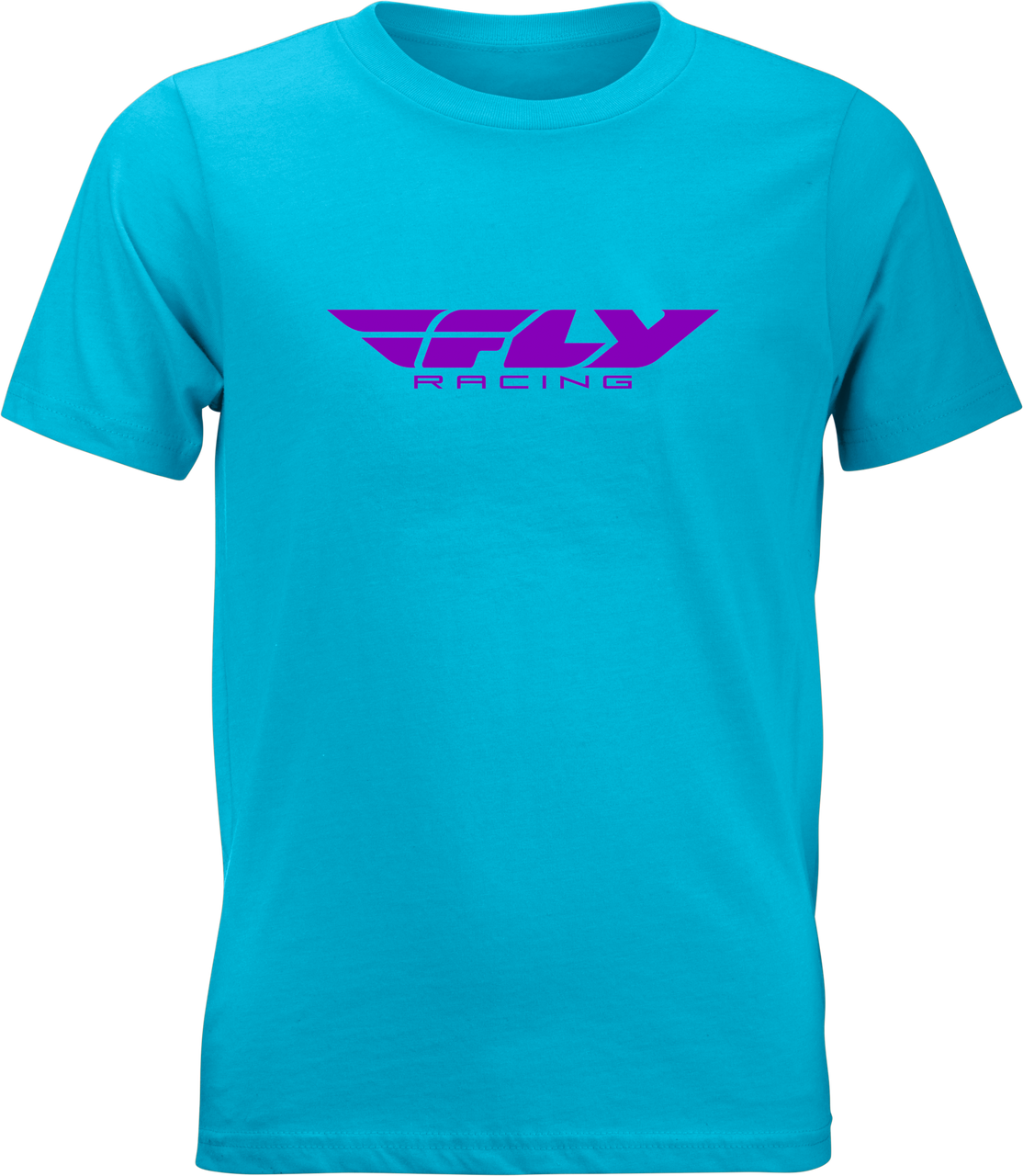 FLY Racing Youth FLY Corporate Tee Blue/Purple