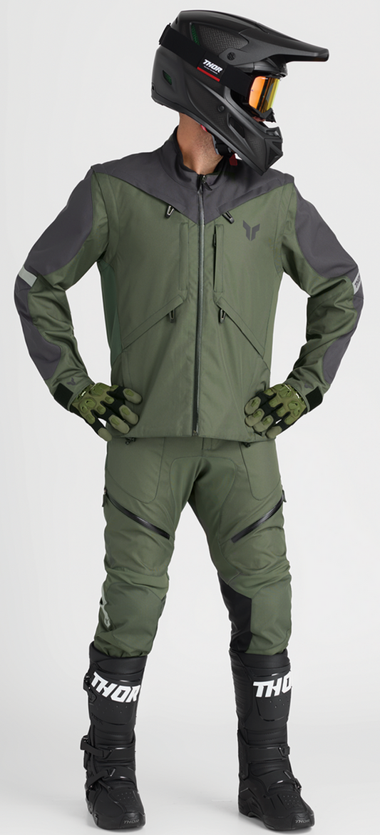 Thor Terrain Jacket Pant Combo Army/Charcoal