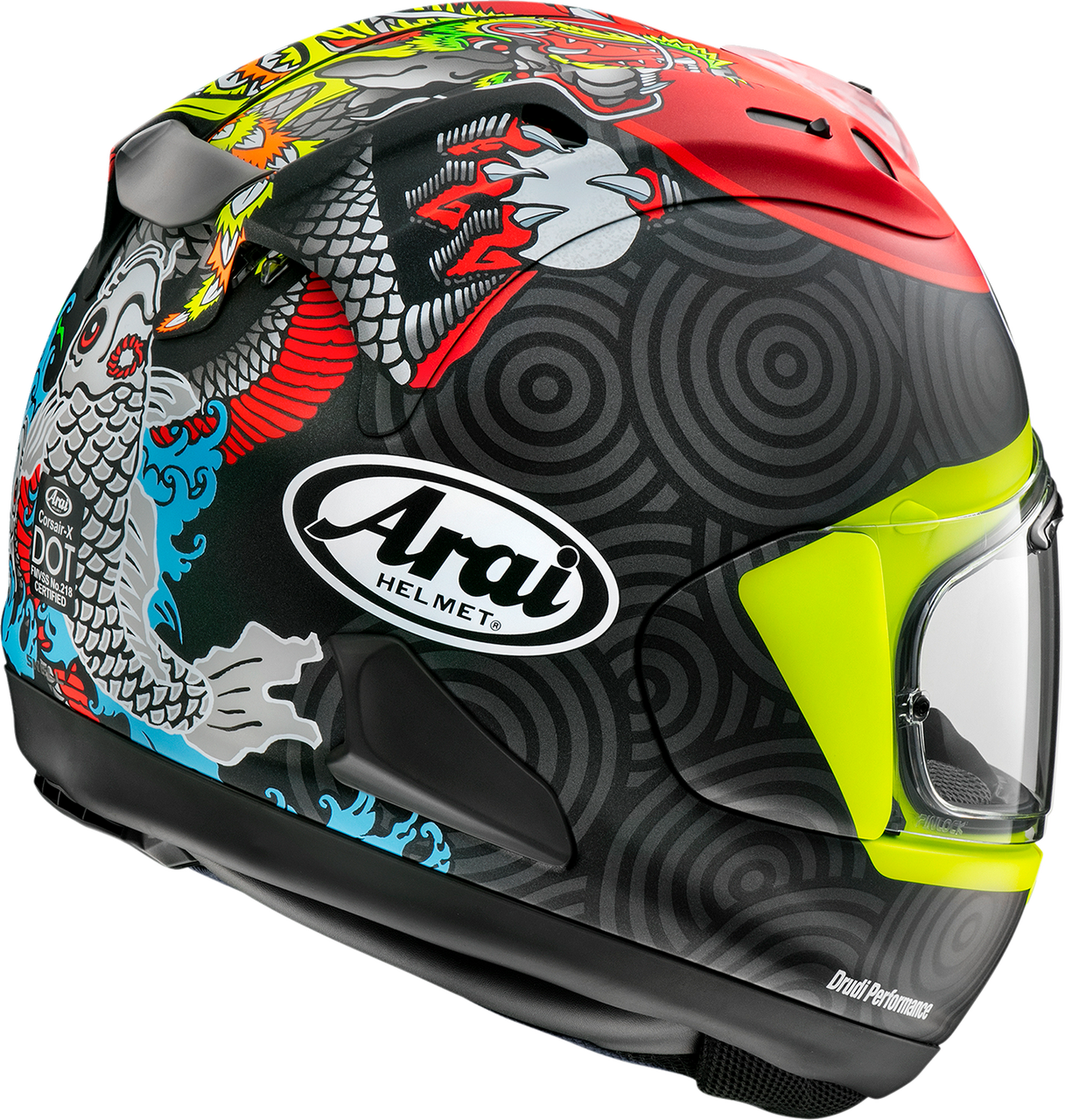 Arai Corsair-X Tatsuki Full Face Motorcycle Helmet Frost
