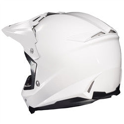 HJC CL-X7 White Offroad Helmet - Solid White