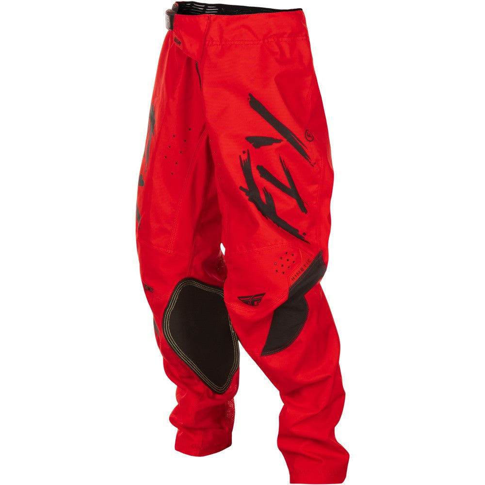 FLY Racing 2025 Youth Kinetic Stoke Jersey Pant Combo Red/Black