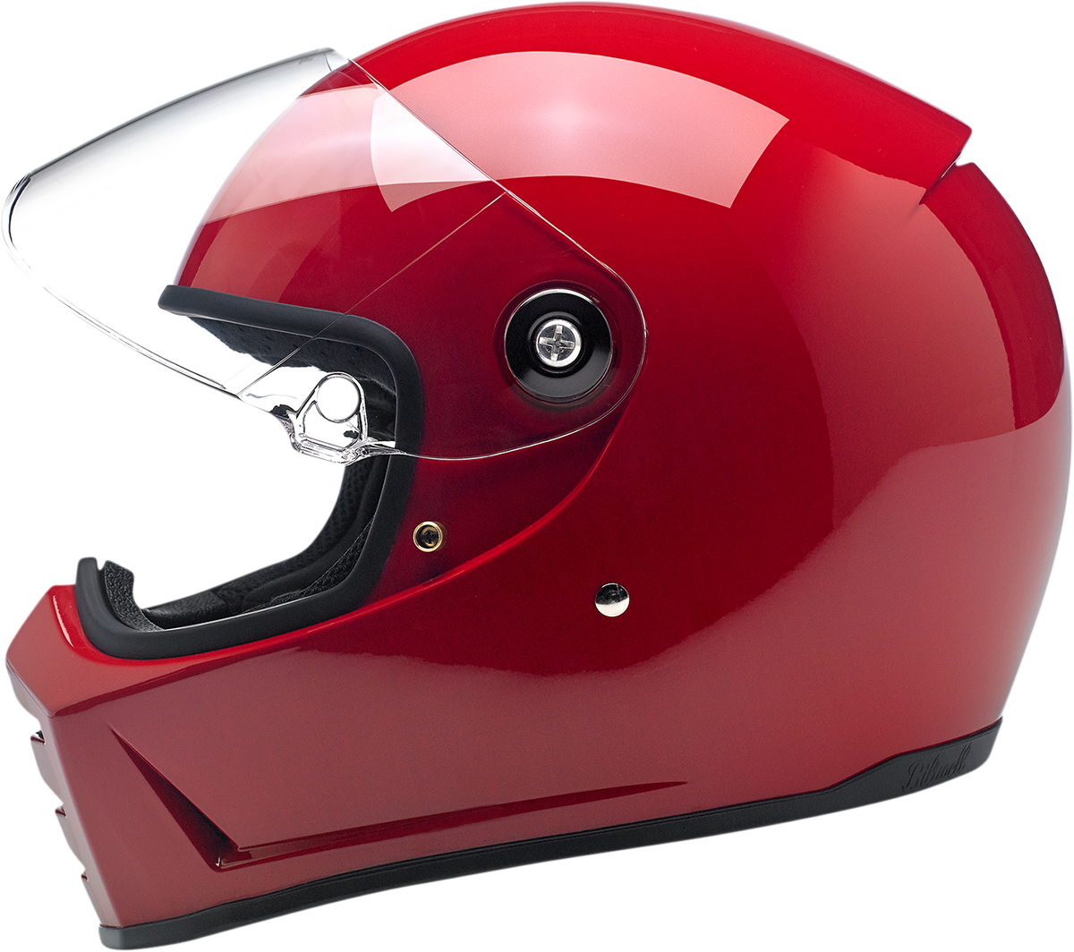 Biltwell Lane Splitter Full Face Helmet Gloss Blood Red