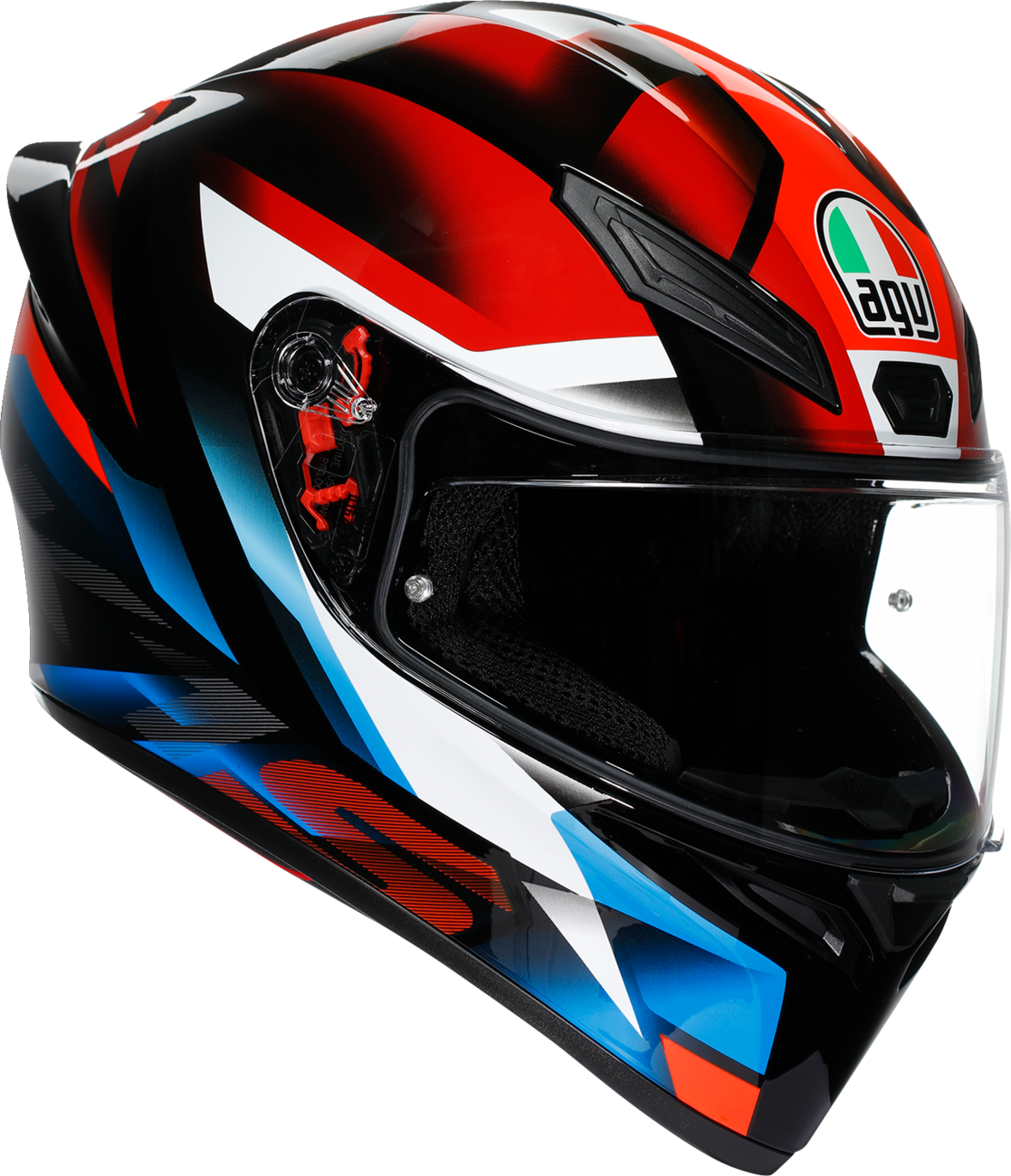AGV K1 S Full Face Helmet Fastlap Black/Red/Blue