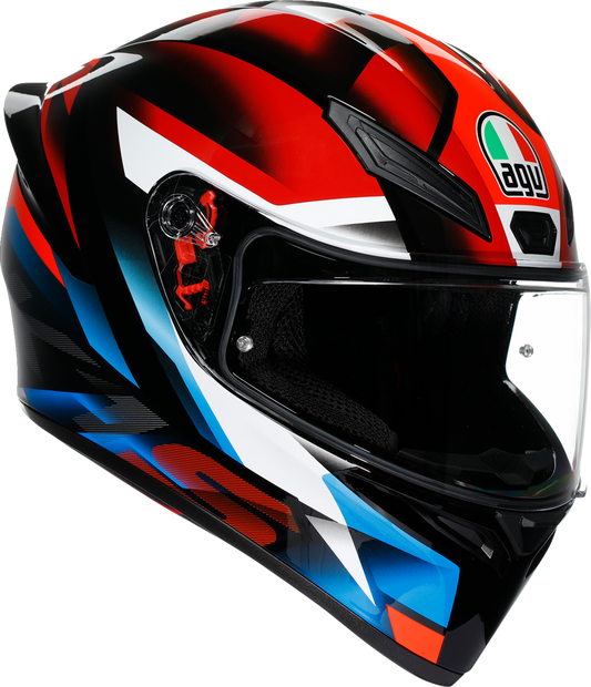AGV K1 S Full Face Helmet Fastlap Black/Red/Blue