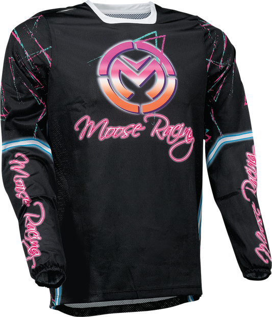 Moose Racing Sahara Jersey Pink/Black
