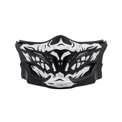 Scorpion Covert Skull Face Mask - Black/White