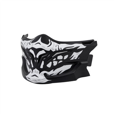 Scorpion Covert Skull Face Mask - Black/White