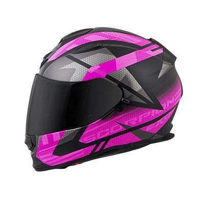 Scorpion 2018 EXO-T510 Fury Full Face Helmet - Black/Pink