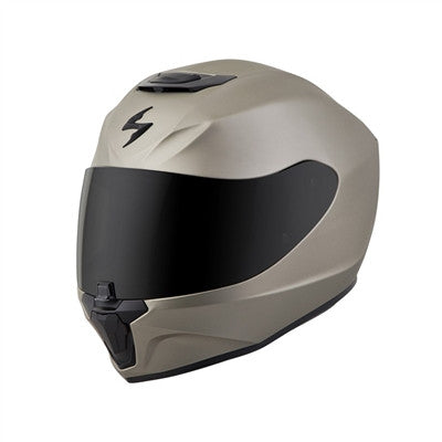 Scorpion 2018 EXO-R420 Solid Full Face Helmet - Titanium