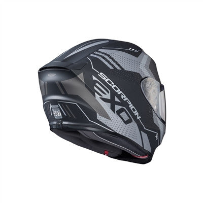 Scorpion 2019 EXO-R420 Seismic Full Face Helmet - Matte Dark Grey