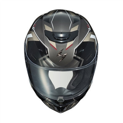Scorpion 2019 EXO-R420 Seismic Full Face Helmet - Titanium