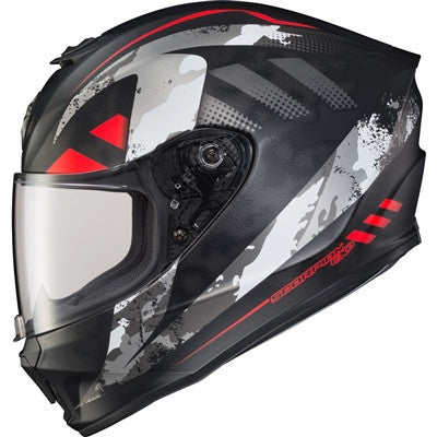 Scorpion EXO-R420 Distiller Full Face Helmet - Black/Red