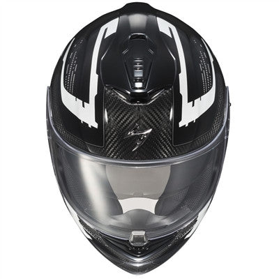Scorpion EXO-ST1400 Caffeine Carbon Full Face Helmet - White