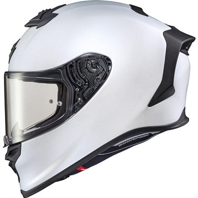 Scorpion EXO-R1 Air Matte Full Face Helmet - Matte Pearl White