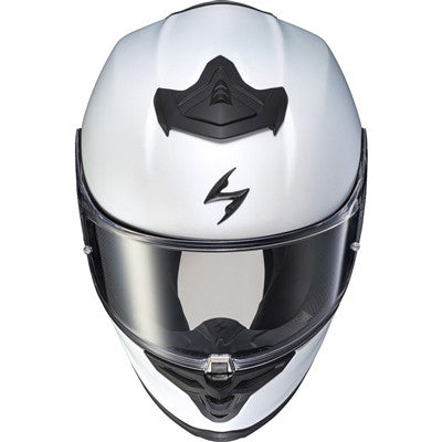 Scorpion EXO-R1 Air Matte Full Face Helmet - Matte Pearl White