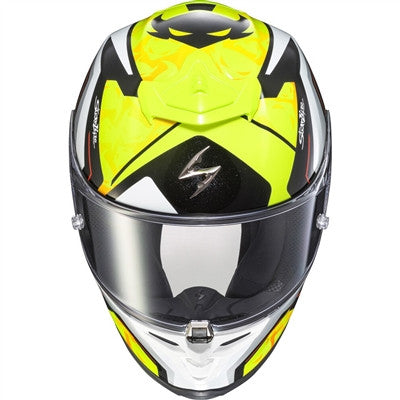 limited edition scorpion helmet Scorpion Limited Edition EXO-R1 Air Full Face Helmet Alvaro Bautista Yellow available at Motocross Giant