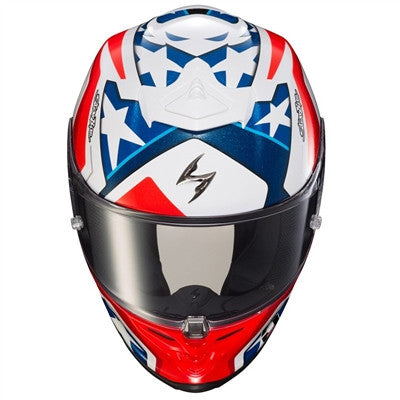 Scorpion EXO-R1 Air Alvaro Bautista Laguna Seca Full Face Helmet - Red/White/Blue