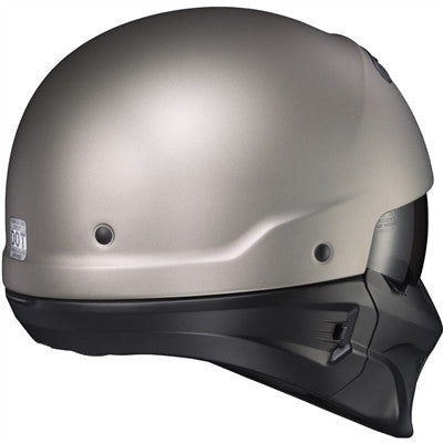 Scorpion Covert EVO Helmet with Face Mask - Titanium