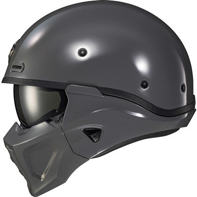 Scorpion Covert X Solid Helmet - Cement Grey