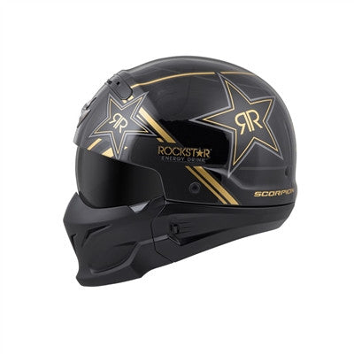 Scorpion 2019 Covert 3-In-1 Rockstar Helmet - Black/Gold