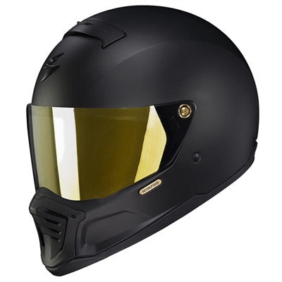 Scorpion EXO-HX1 Everclear Faceshield - Gold Mirrored