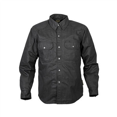 Scorpion 2018 Covert Waxed Riding Shirt - Black
