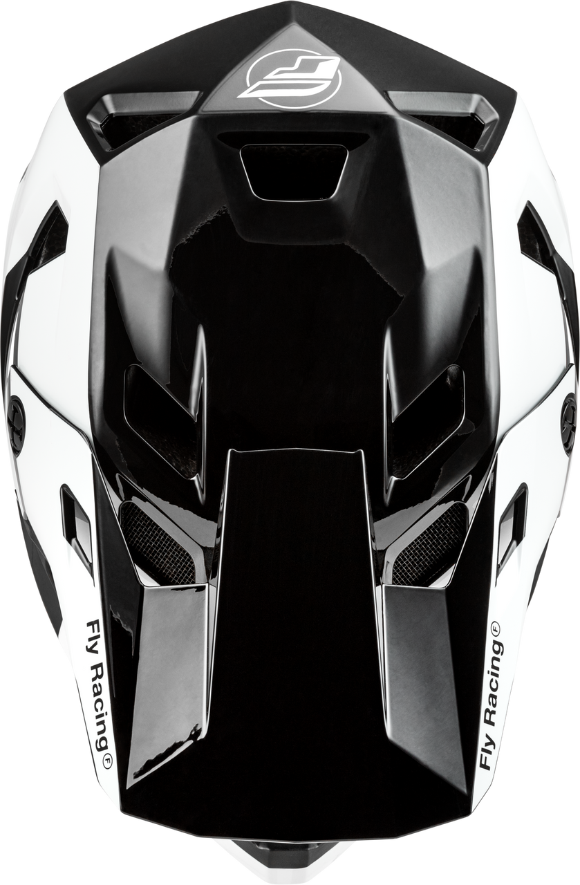 FLY Racing 2025 Rayce Bicycle Helmet Black/White/Grey