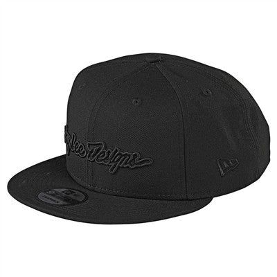 Troy Lee Designs Signature Snapback Hat - Black
