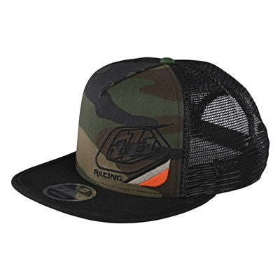 Troy Lee Designs Precision 2.0 Snapback Hat - Camo Green