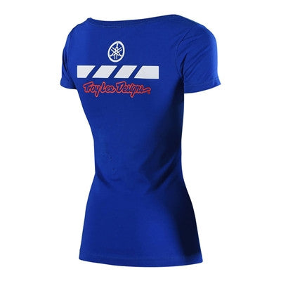 Troy Lee Designs Womens Yamaha RS2 Tee - Blue