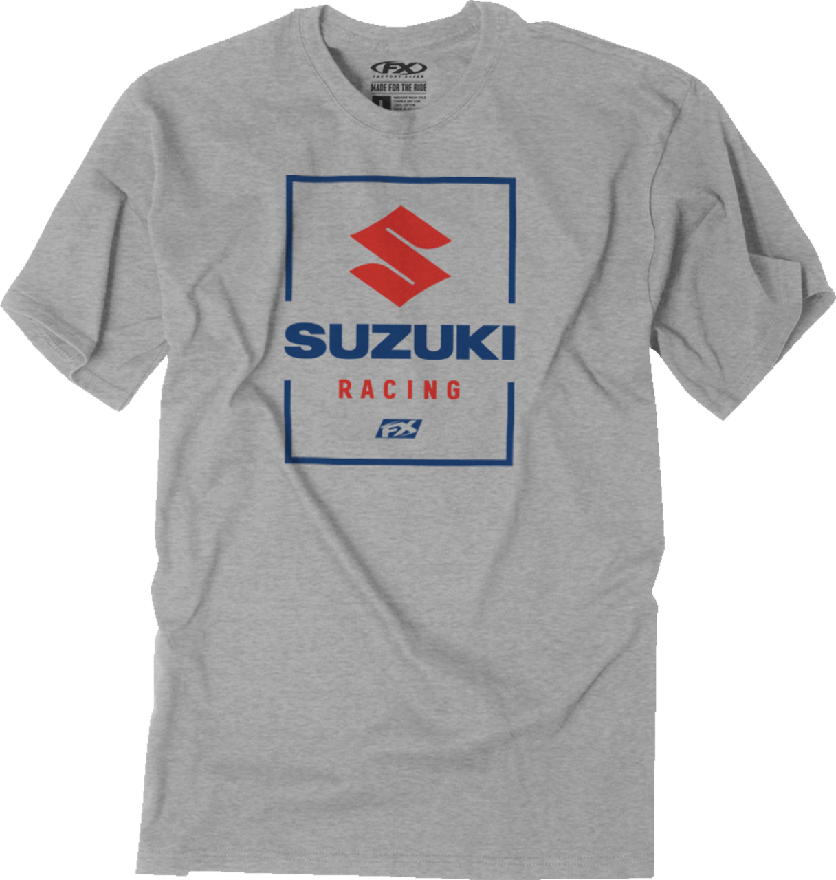 Factory Effex Suzuki Victory T-Shirt Heather Gray