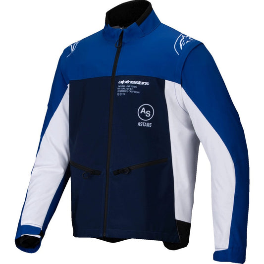 Alpinestars Lite-Dura Softshell Jacket Navy/Blue/White