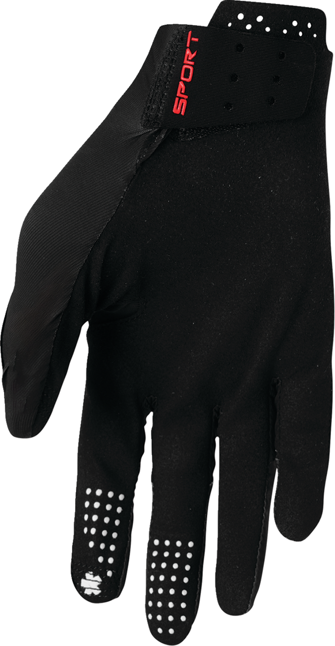 Thor 2025 SPORTMODE Riot Gloves Black