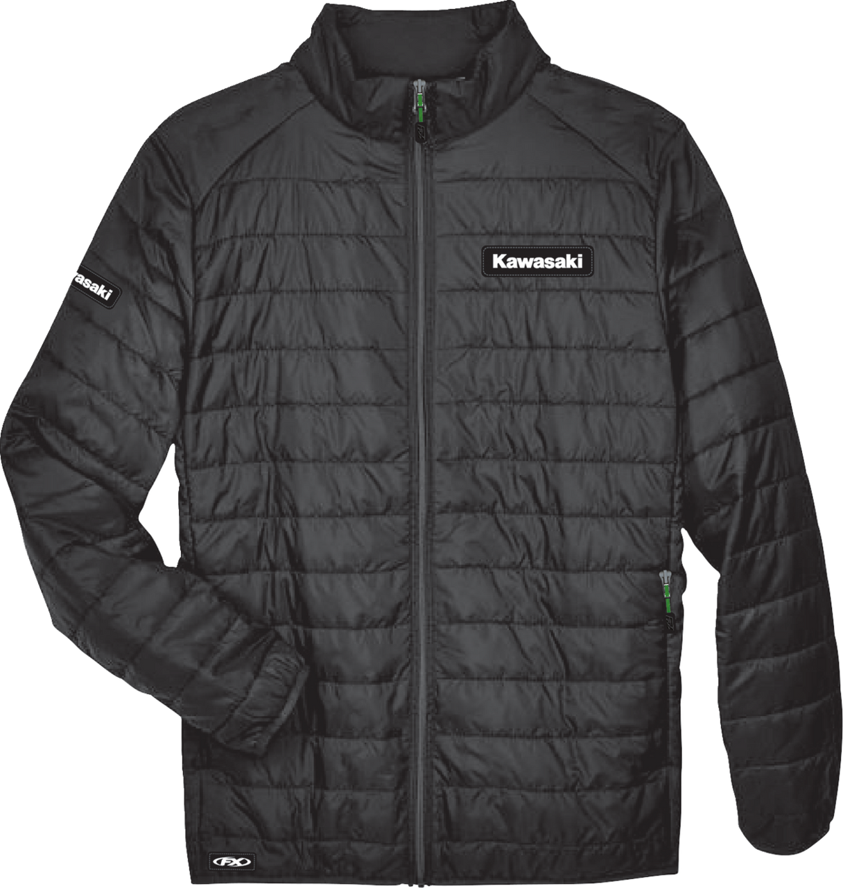 Factory Effex Kawasaki Puffer Jacket Black