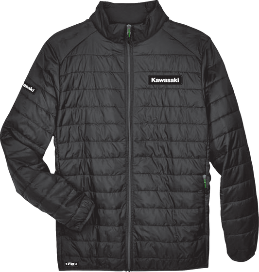 Factory Effex Kawasaki Puffer Jacket Black