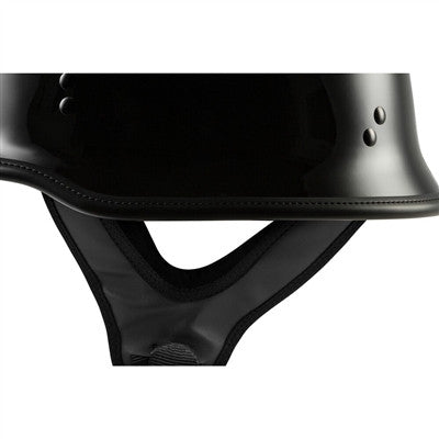 Highway 21 9mm German Beanie Solid Helmet - Gloss Black