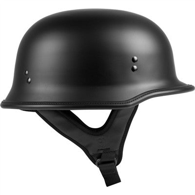 Highway 21 9mm German Beanie Solid Helmet - Matte Black