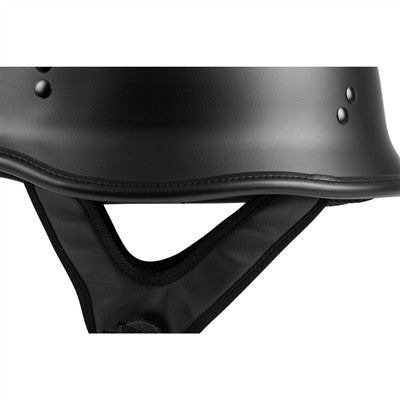 Highway 21 9mm German Beanie Solid Helmet - Matte Black