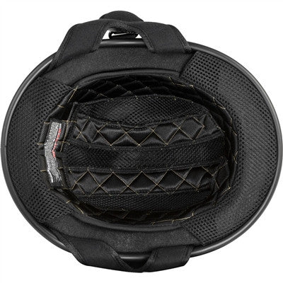 Highway 21 .357 Solid Half Helmet - Matte Black