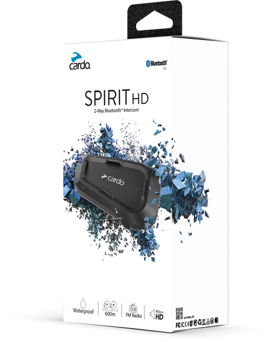 Cardo Spirit HD Bluetooth Headset Single