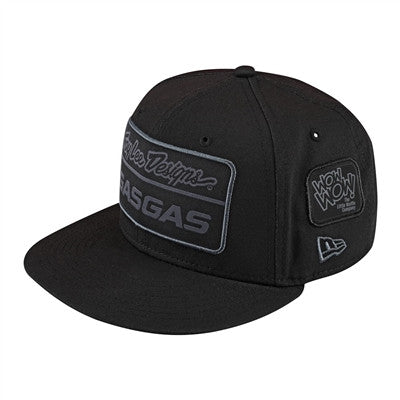 Troy Lee Designs TLD Gasgas Team Snapback Stock Hat - Black