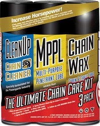 Maxima Chain Wax Ultimate Chain Care Kit Combo 3-Pack
